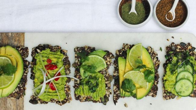 Delicious avocado seed cracker recipe will help you de-stress as you snack