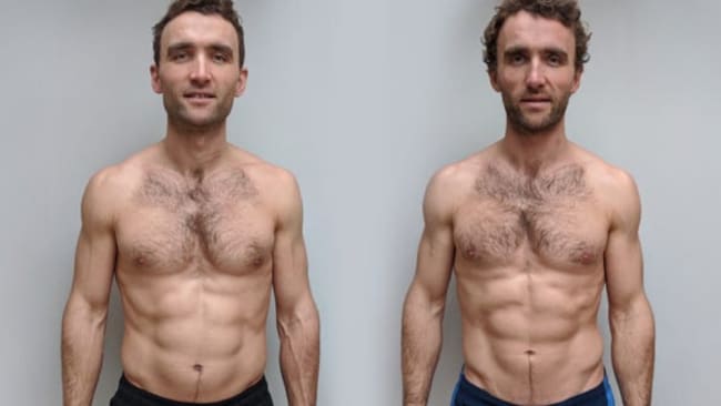 Identical twins Hugo and Ross Turner prove a vegan diet can boost your energy and lower body fat more than the omnivore diet